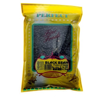 Perfect Fine Foods Black Bean 1Kg